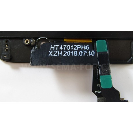 4.7" LCD displej + černé dotykové sklo iPhone 6 (A1549, A1586, A1589) 