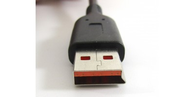 USB napajecí kabel 3,5x1,75 1m