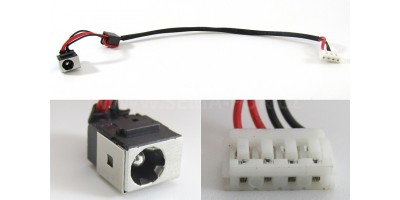 napájecí konektor s kabelem Lenovo Ideapad G550 G555 G560 Z560