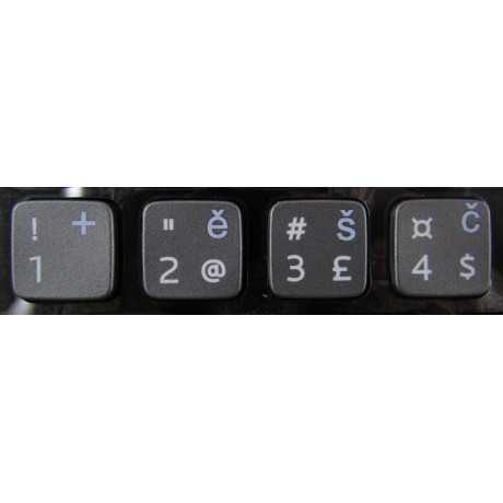 klávesnice Dell Inspiron N7110 5720 7720 17R  XPS17 Vostro 3750 black UK/CZ dotisk + podsvit
