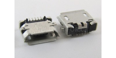 konektor micro USB B 5 pin female 12B