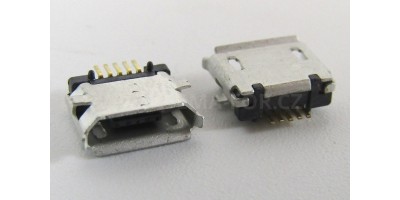 konektor micro USB B 5 pin female 12C
