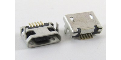 konektor micro USB B 5 pin female 35B