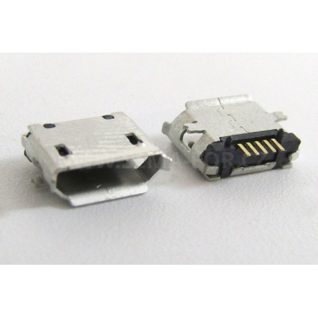 konektor micro USB B 5 pin female 6D