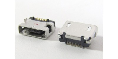 konektor micro USB B 5 pin female 65