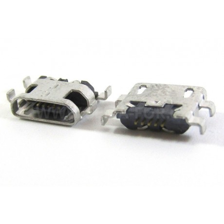 konektor micro USB B 5 pin female 74