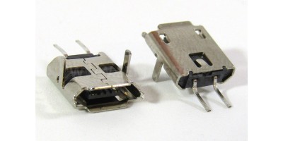 konektor micro USB B 5 pin female 5B