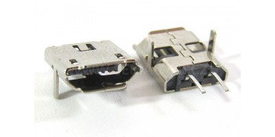 konektor micro USB B 5 pin female 5B