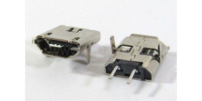 konektor micro USB B 5 pin female 5B