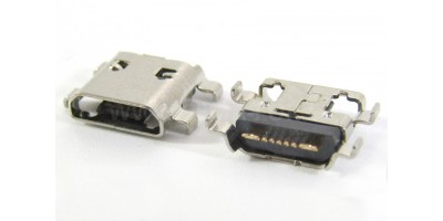 konektor micro USB B 7 pin female 16