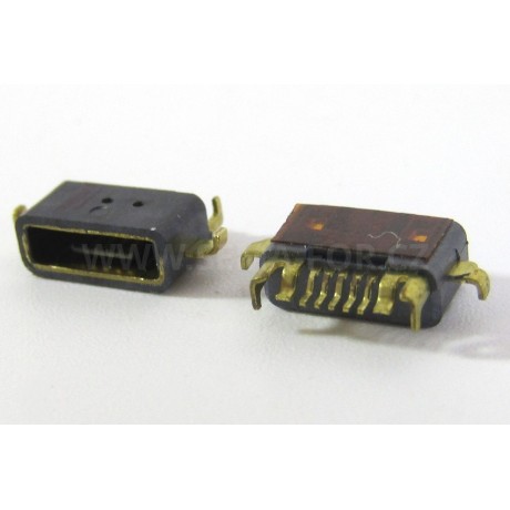 konektor micro USB B 5 pin female 24