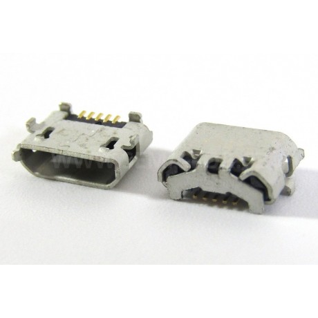 konektor micro USB B 5 pin female 34B