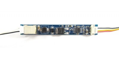 LED Lamp kit 7 "- 17,3" universal - pásik + invertor - 383mm