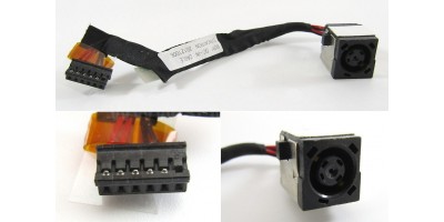 Napájecí konektor s kabelem HP ProBook 6550B 6560B 6565B 6570B, HP Elitebook 8560P 8570P