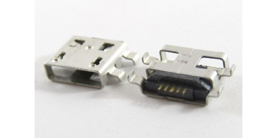 konektor micro USB B 5 pin female 5B