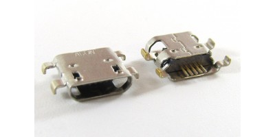 konektor micro USB B 5 pin female 80