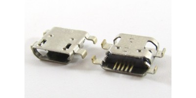 konektor micro USB B 5 pin female 80