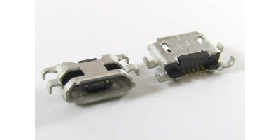 konektor micro USB B 5 pin female 60B