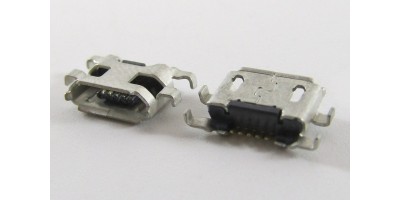 konektor micro USB B 5 pin female 60B