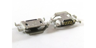 konektor micro USB B 5 pin female 60B