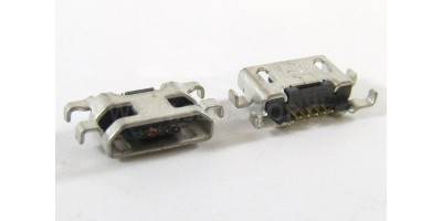 konektor micro USB B 5 pin female 60A