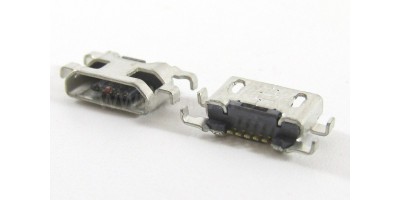 konektor micro USB B 5 pin female 60A