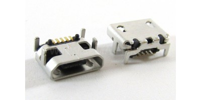 konektor micro USB B 5 pin female 5B
