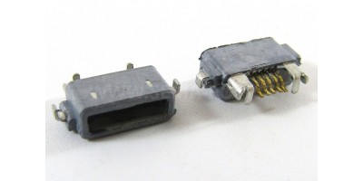 konektor micro USB B 5 pin female 5B