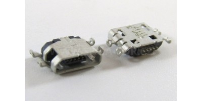 konektor micro USB B 5 pin female 25