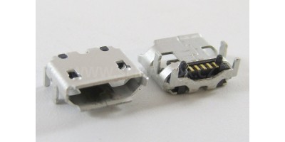 konektor micro USB B 5 pin female 63B
