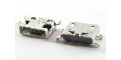 konektor micro USB B 5 pin female 69B