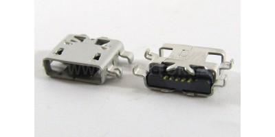 konektor micro USB B 5 pin female 69B