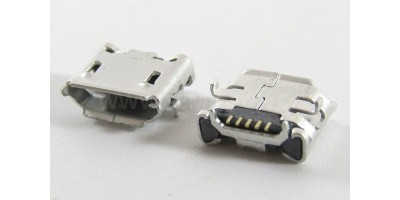 konektor micro USB B 5 pin female 5B