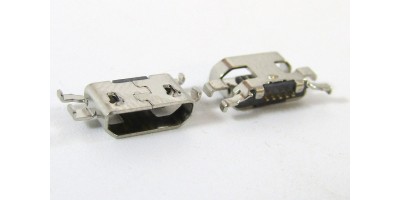 konektor micro USB B 5 pin female 54