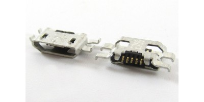 konektor micro USB B 5 pin female 54B