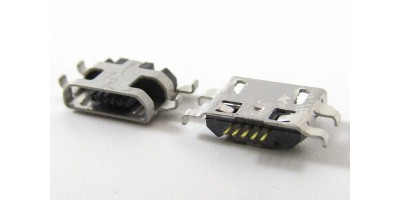konektor micro USB B 5 pin female 56