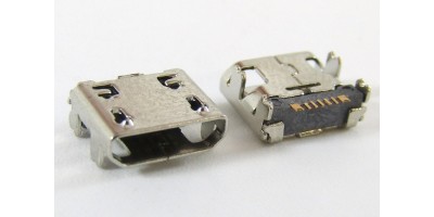 konektor micro USB B 5 pin female 10