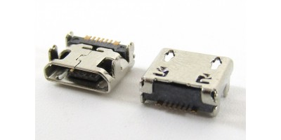 konektor micro USB B 5 pin female 10