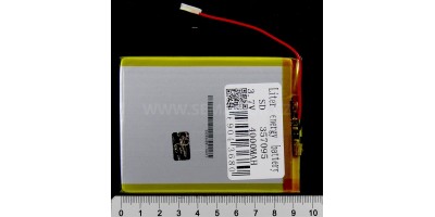 baterie 3,7V 4000mAh 95x70x4 +- drátky