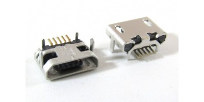 konektor micro USB B 5 pin female 4C