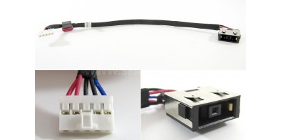 Napájecí konektor s kabelem Lenovo Y50-70 - 11x4,5mm - 5pin