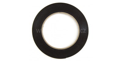 lepící páska oboustranná černá 10mm 5m 1mm