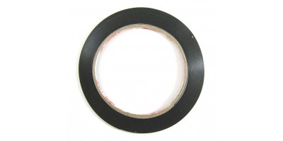 lepící páska oboustranná černá 2mm 10m 0,4mm