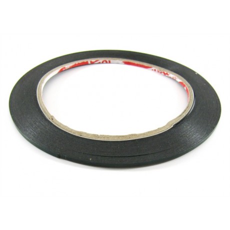 lepící páska oboustranná černá 2mm 10m 0,4mm