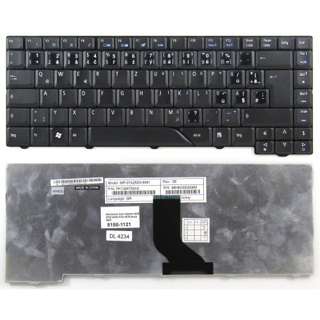 klávesnice Acer Aspire 4430 4730 4930 5730 5930 black CZ/SK