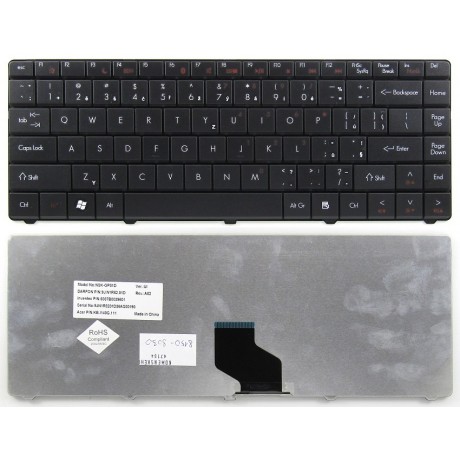 klávesnice Gateway NV40 NV4000 NV4005 black US