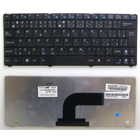 klávesnice Asus N10 Eee 1101HA black SK