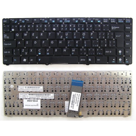 klávesnice Asus U20 UL20 Eee 1201 1215 black CZ - no frame
