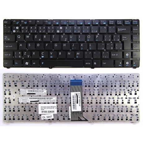 klávesnice Asus U20 UL20 Eee 1201 1215 black SK - no frame