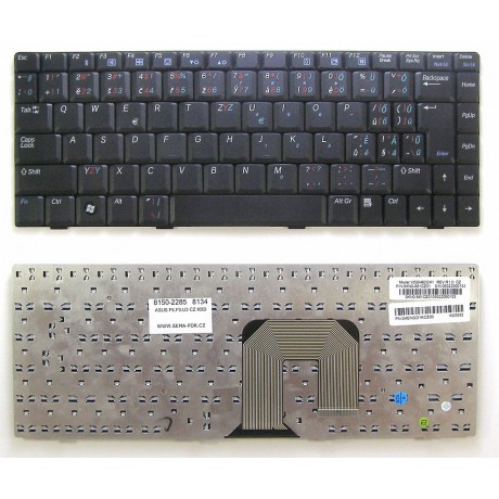 Czech keyboard Asus F6 F9 U3 U6 black CZ